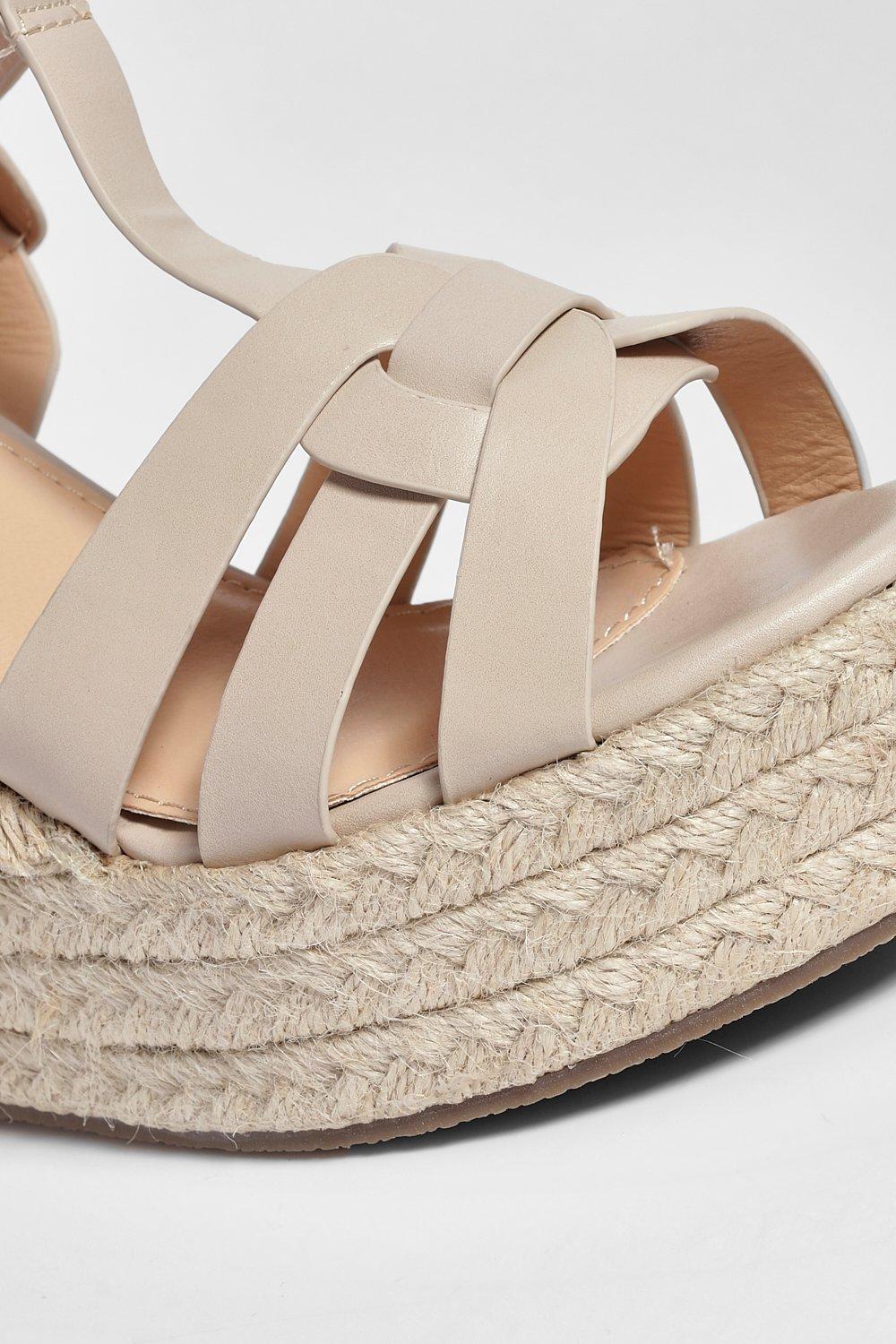 Espadrille discount à plateforme